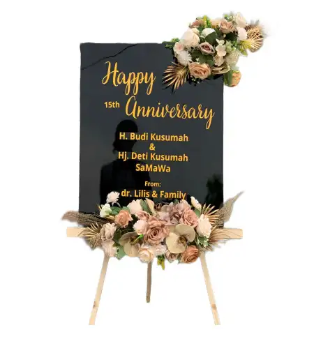 Papan Bunga Akrilik Kerkep