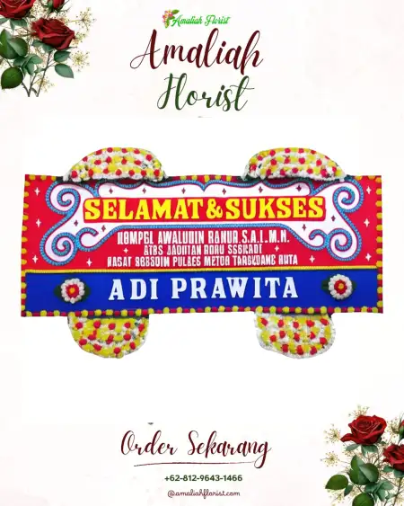 Papan Bunga Ucapan Selamat Kerkep